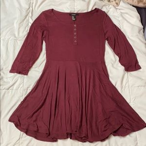 Mid length swing dress from Forever21